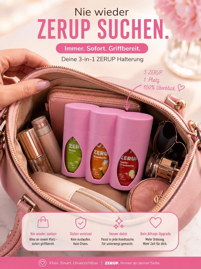 Zerup-Halter 3er · To-Go